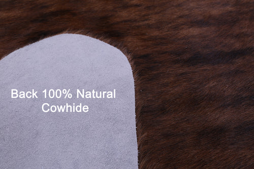 Brindle Natural Cowhide Rug - XX-Large 7' 4