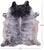 Grey Brindle Natural Cowhide Rug - XX-Large 8' 2"H x 7' 0"W