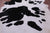 Black & White Natural Cowhide Rug - XX-Large 7' 8"H x 6' 7"W