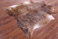 Thumbnail for Light Brindle Natural Cowhide Rug - X-Large 7' 0