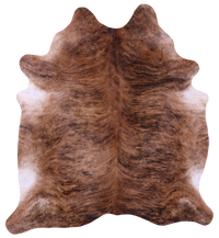 Thumbnail for Light Brindle Natural Cowhide Rug - X-Large 7' 0