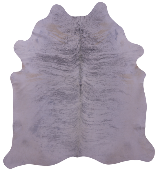 Grey Brindle Natural Cowhide Rug - XX-Large 8' 2"H x 7' 2"W