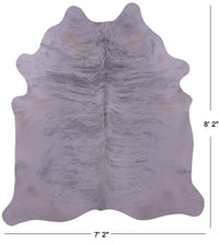 Thumbnail for Grey Brindle Natural Cowhide Rug - XX-Large 8' 2