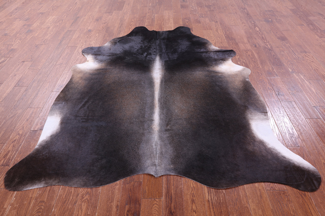Grey Natural Cowhide Rug - XX-Large 7' 8"H x 6' 7"W