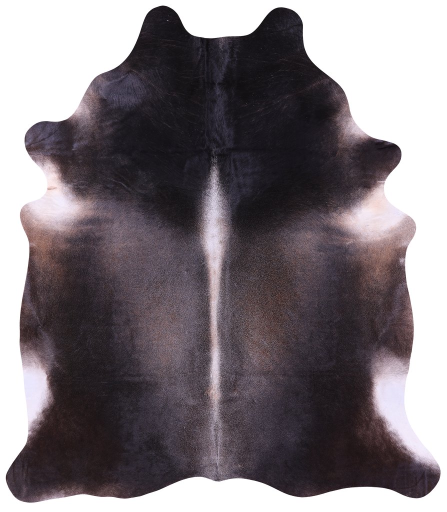 Grey Natural Cowhide Rug - XX-Large 7' 8"H x 6' 7"W