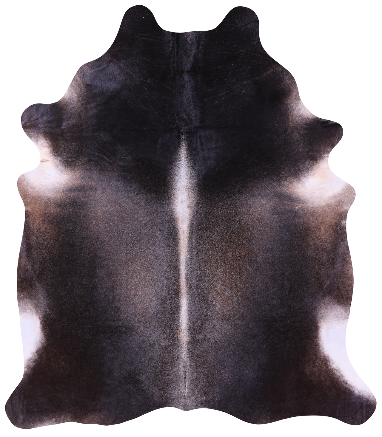 Grey Natural Cowhide Rug - XX-Large 7' 8"H x 6' 7"W