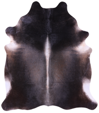 Thumbnail for Grey Natural Cowhide Rug - XX-Large 7' 8