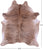 Light Brindle Natural Cowhide Rug - X-Large 7' 3"H x 6' 0"W
