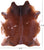 Brown Natural Cowhide Rug - XX-Large 7' 5"H x 6' 4"W
