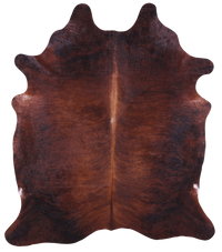 Thumbnail for Dark Brindle Natural Cowhide Rug - XX-Large 7' 8