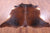 Dark Brown Natural Cowhide Rug - XX-Large 7' 5"H x 7' 2"W
