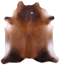 Thumbnail for Brown Natural Cowhide Rug - XX-Large 7' 10