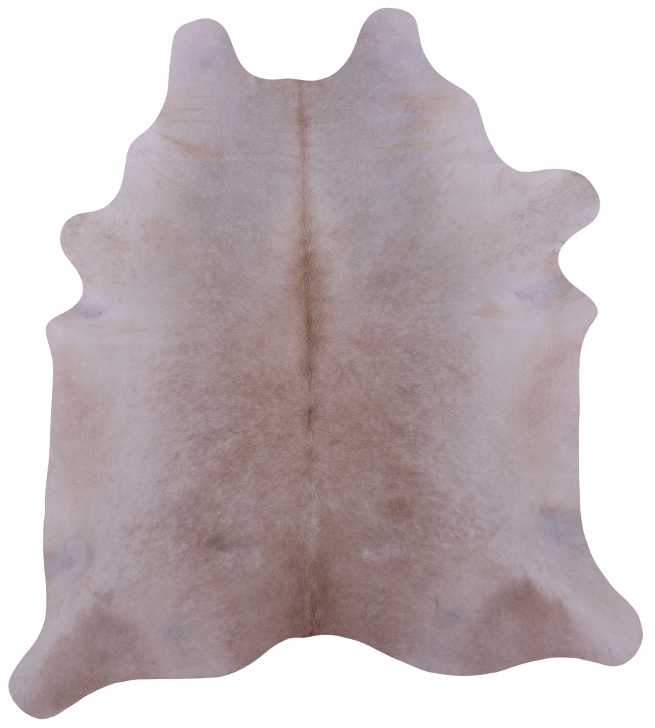 Beige Natural Cowhide Rug - XX-Large 7' 6"H x 6' 7"W