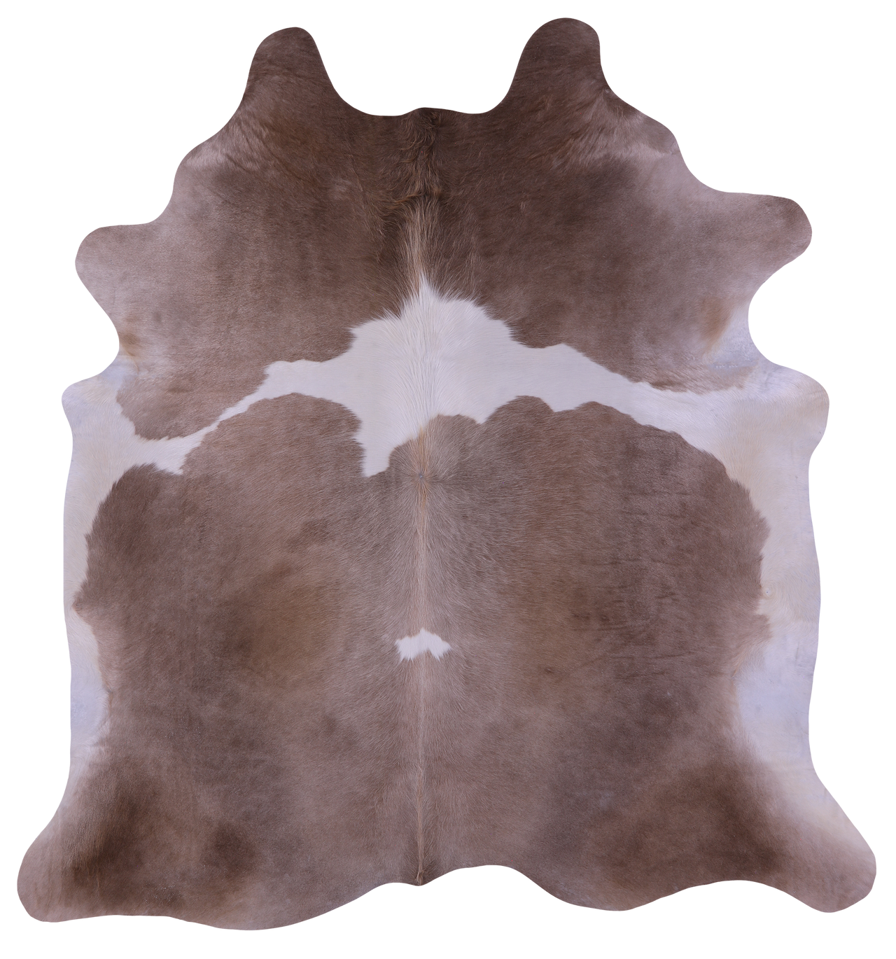 Champagne Natural Cowhide Rug - XX-Large 7' 8"H x 7' 0"W