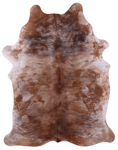 Light Brindle Natural Cowhide Rug - XX-Large 8' 3"H x 6' 4"W
