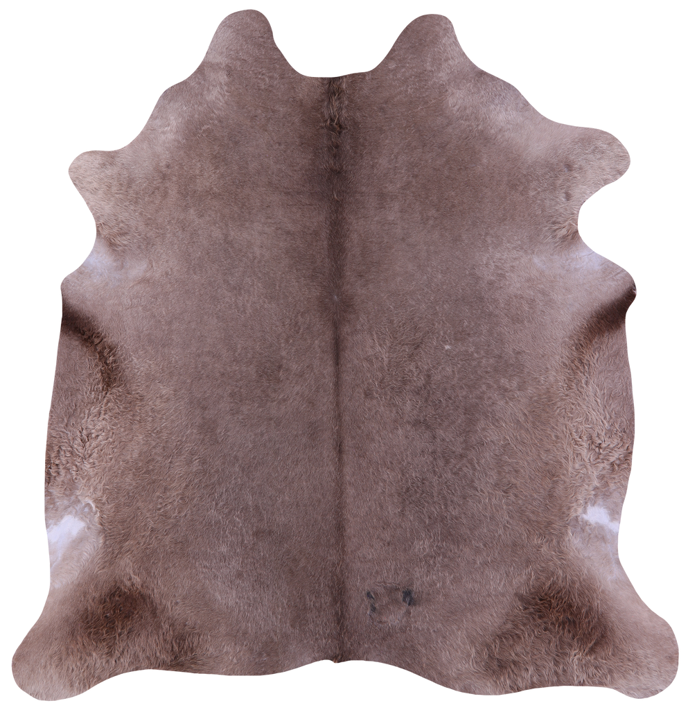 Champagne Natural Cowhide Rug - X-Large 7' 0"H x 6' 7"W