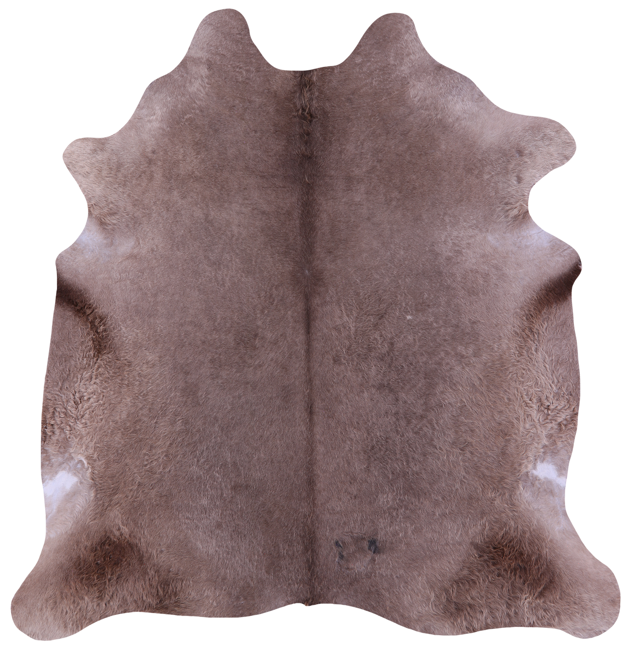Champagne Natural Cowhide Rug - X-Large 7' 0"H x 6' 7"W