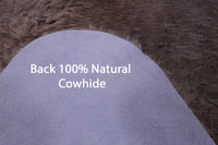 Thumbnail for Champagne Natural Cowhide Rug - X-Large 7' 0