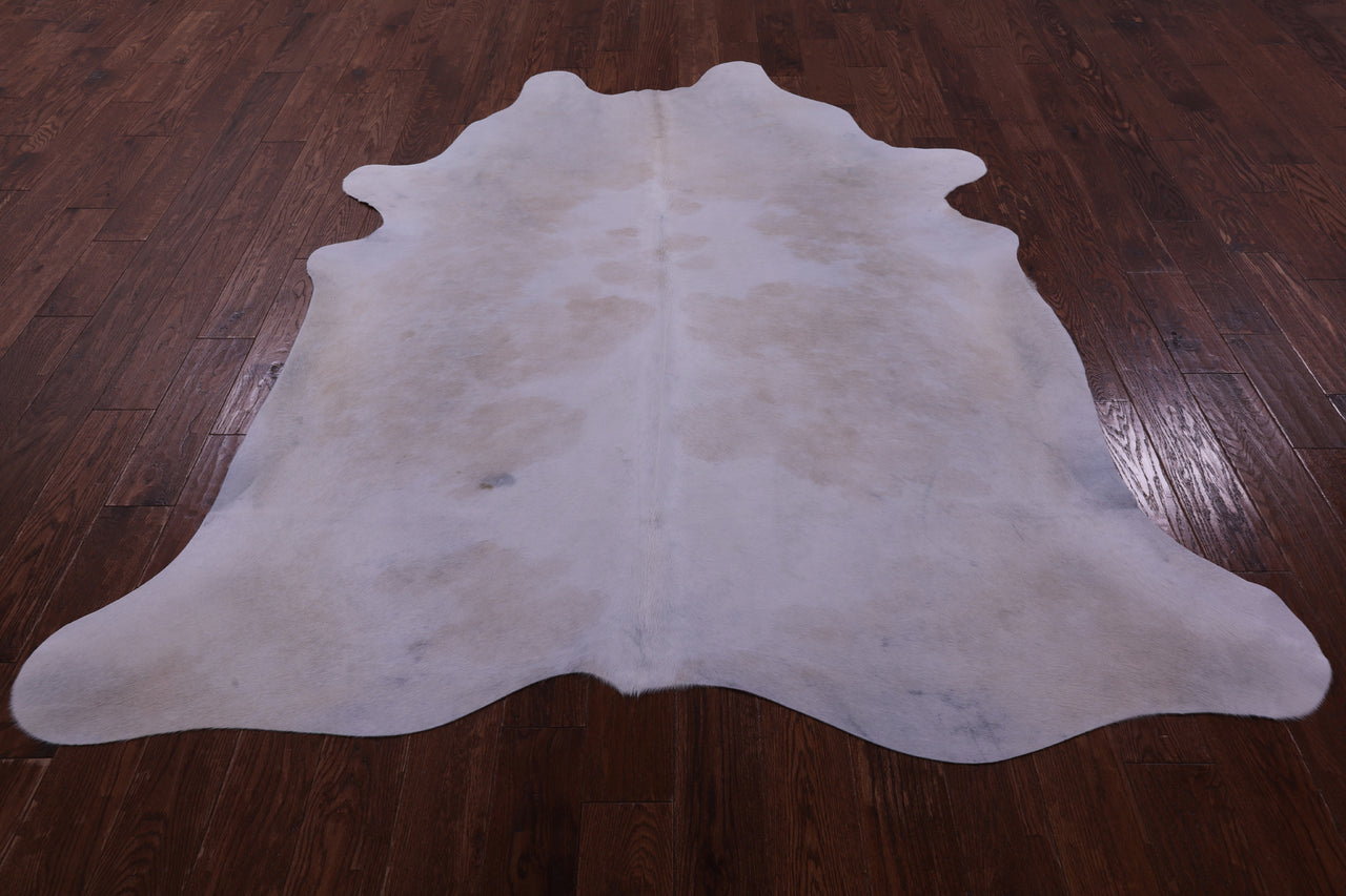 Brown & White Natural Cowhide Rug - XX-Large 7' 5"H x 6' 6"W