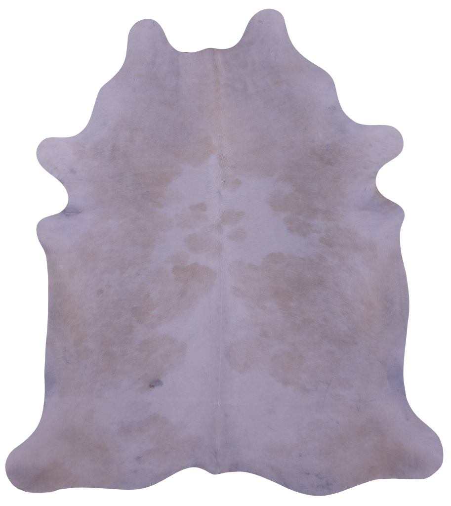 Brown & White Natural Cowhide Rug - XX-Large 7' 5"H x 6' 6"W