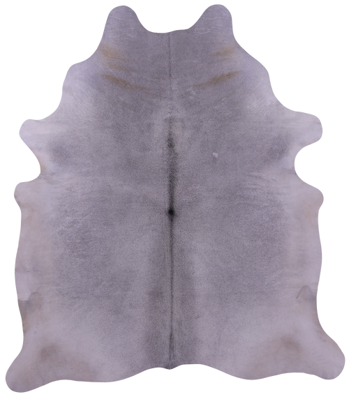 Grey Natural Cowhide Rug - XX-Large 7' 10