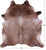 Light Brindle Natural Cowhide Rug - XX-Large 8' 0"H x 7' 3"W