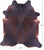 Dark Brown Natural Cowhide Rug - XX-Large 8' 1"H x 7' 2"W