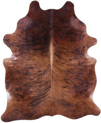 Thumbnail for Brindle Natural Cowhide Rug - XX-Large 8' 2