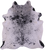 Black Salt & Pepper Natural Cowhide Rug - XX-Large 8' 2"H x 7' 1"W
