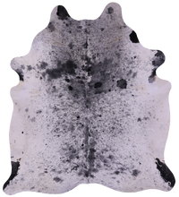 Thumbnail for Black Salt & Pepper Natural Cowhide Rug - XX-Large 8' 2