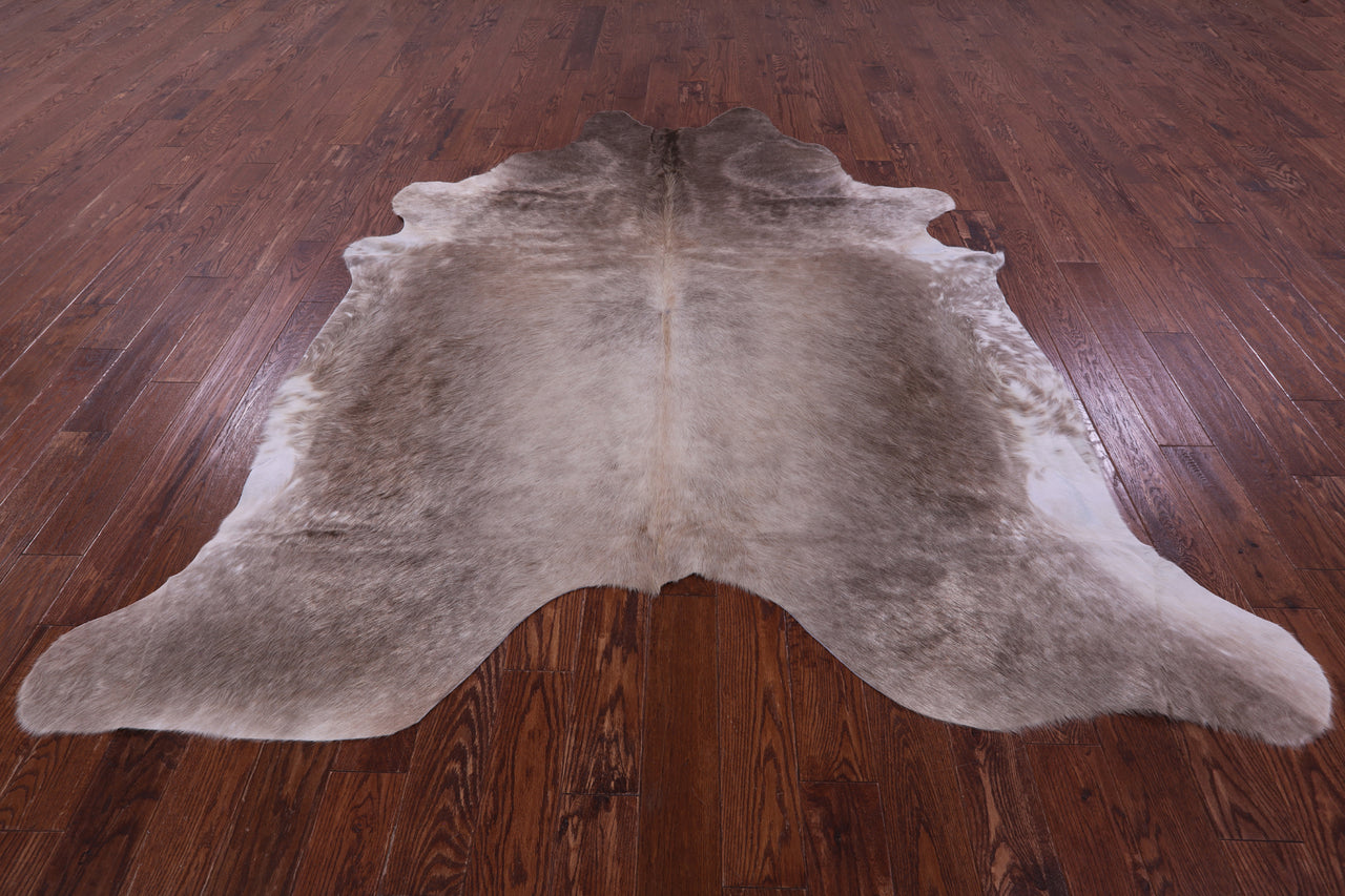 Champagne Natural Cowhide Rug - XX-Large 8' 0"H x 7' 6"W