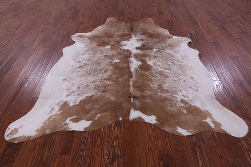 Brown Salt & Pepper Natural Cowhide Rug - X-Large 7' 0