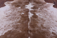 Thumbnail for Brown Salt & Pepper Natural Cowhide Rug - X-Large 7' 0