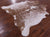 Brown Salt & Pepper Natural Cowhide Rug - X-Large 7' 0"H x 6' 5"W