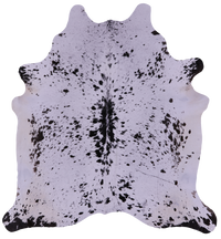 Thumbnail for Brown Salt & Pepper Natural Cowhide Rug - XX-Large 7' 8