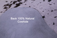 Thumbnail for Brown Salt & Pepper Natural Cowhide Rug - XX-Large 7' 8