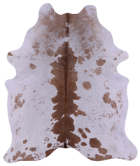 Thumbnail for Brown Salt & Pepper Natural Cowhide Rug - X-Large 7' 0