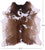 Brown Salt & Pepper Natural Cowhide Rug - X-Large 7' 0"H x 6' 1"W