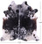 Black Salt & Pepper Natural Cowhide Rug - XX-Large 7' 8"H x 7' 2"W