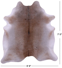 Thumbnail for Light Brown Natural Cowhide Rug - X-Large 7' 0