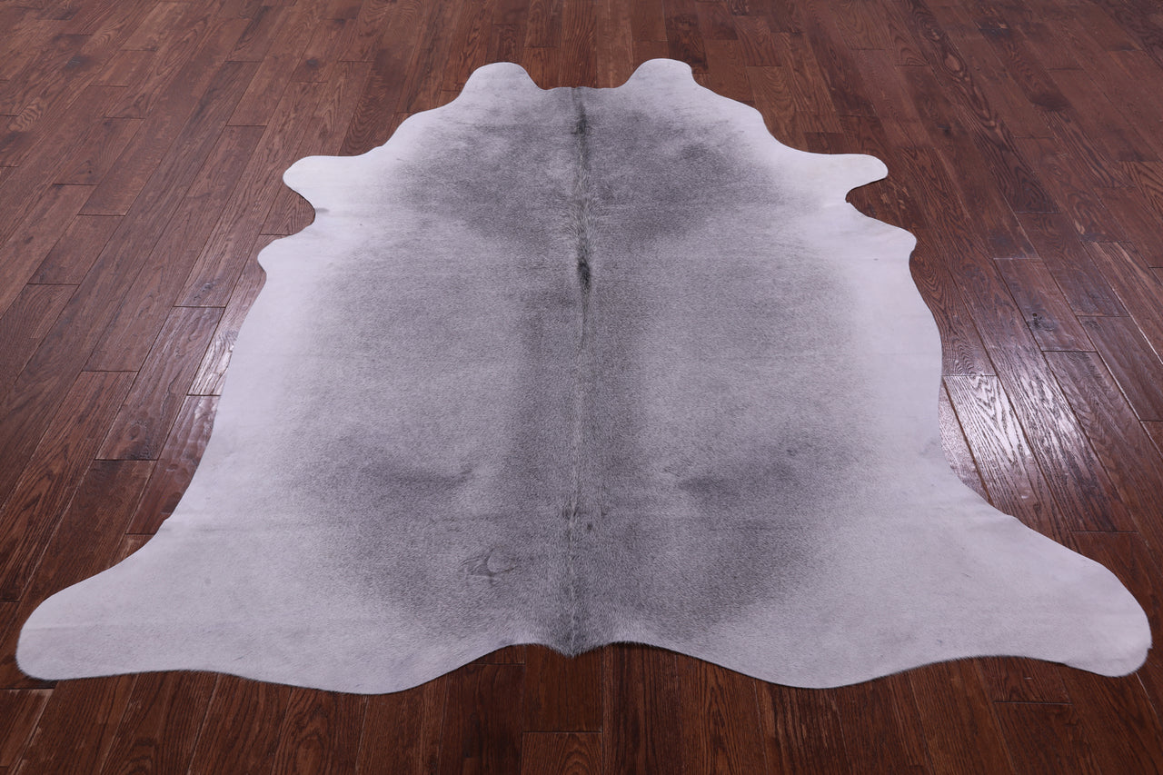 Grey Natural Cowhide Rug - XX-Large 7' 5"H x 6' 4"W