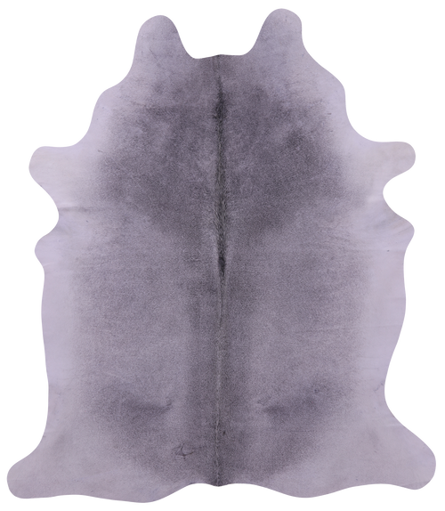 Grey Natural Cowhide Rug - XX-Large 7' 5