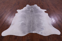 Thumbnail for Grey & White Natural Cowhide Rug - X-Large 7' 1