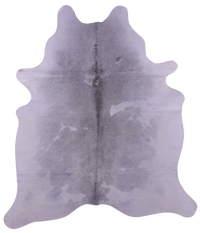 Thumbnail for Grey & White Natural Cowhide Rug - XX-Large 7' 8
