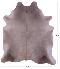 Thumbnail for Champagne Natural Cowhide Rug - XX-Large 8' 3