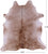 Light Brindle Natural Cowhide Rug - XX-Large 7' 5"H x 6' 9"W