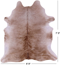 Thumbnail for Light Brindle Natural Cowhide Rug - XX-Large 7' 5