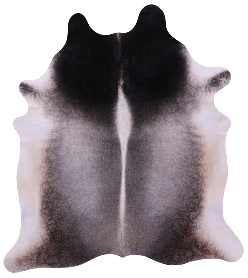 Grey Natural Cowhide Rug - XX-Large 7' 7