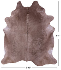 Thumbnail for Champagne Natural Cowhide Rug - XX-Large 8' 0