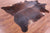 Dark Brindle Natural Cowhide Rug - XX-Large 8' 4"H x 6' 8"W
